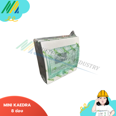 ตู้กันน้ำ MINI KAEDRA ใส่เบรกเกอร์ชนิดเกาะราง - รุ่น Schneider