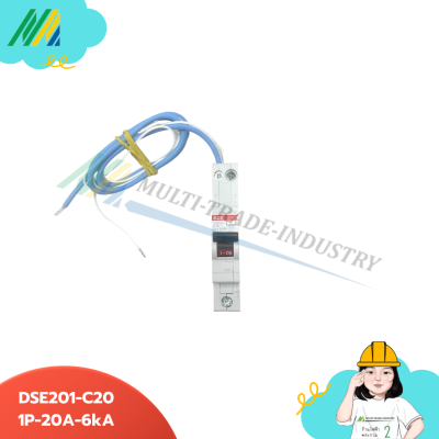 DSE-201 - RCBO30MA 1P รุ่น ABB