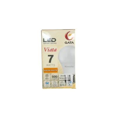 หลอดไฟ LED E27 ฝาขุ่น - รุ่น GATA