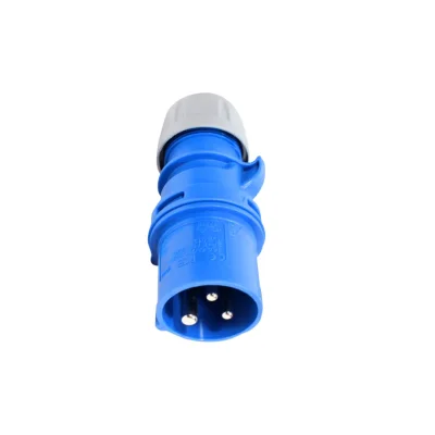 พาวเวอร์ปลั๊ก HACO-PCE023-6V ปลั๊กตัวผู้(กันฝุ่น) 32A230V 3PIN