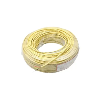 สายโทรศัพท์เหลือง4แกน ขนาด 0.65mm (ยาว100เมตร)
