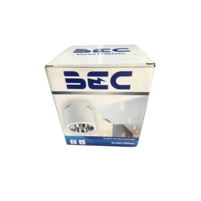โคมดาวน์ไลท์ติดลอย E27 ทรงกลม (สีขาว) - รุ่น BEC