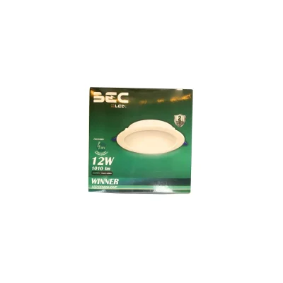โคมดาวน์ไลท์หน้ากลม 12W-White แสง 4000K