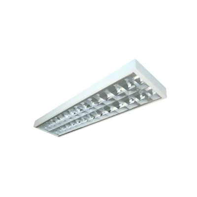 โคมตะแกงติดลอย LED 2*T8 ขนาด 30x120cm