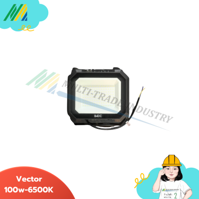 Vector - ฟลัดไลท์ LED 100w-6500K (แสงเดย์) - BEC