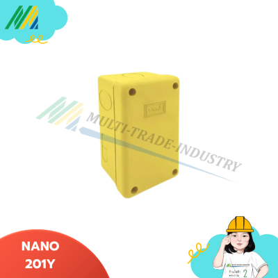 กล่องกันน้ำสีเหลือง (NANO-201Y)