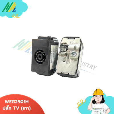 WEG2501 Panasonic เต้ารับโทรทัศน์ (TV) WEG2501 Panasonic เต้ารับโทรทัศน์ (TV)