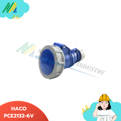 พาวเวอร์ปลั๊ก HACO-PCE เต้ารับต่อกลางทาง(กันน้ำ)