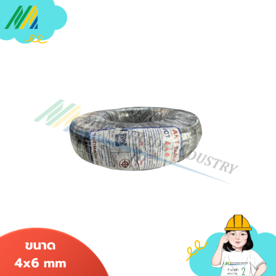 สายไฟ VCT 4x6 mm ยาว 100M - (ANT)