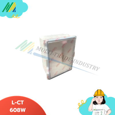 ตู้ฝาใส - สีขาว Leetech