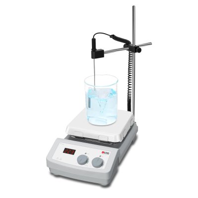 เครื่องกวนสารละลายระบบแม่เหล็กและให้ความร้อน (LED Magnetic Hotplate Stirrer, MS7-H550-S)