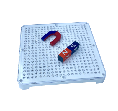 ชุดสาธิตเส้นแรงแม่เหล็กด้วยเข็มทิศ (Demonstrator of Magnetic line of force)