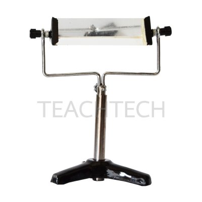 ปรึซึมแก้วพร้อมขาตั้งโลหะ