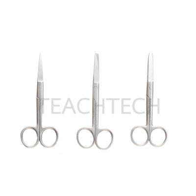 กรรไกรผ่าตัดสแตนเลส (3 ขนาด)