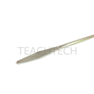 ช้อนตักสารสแตนเลส เบอร์ 9 ยาว 21 (แหลมข้าง/พายข้าง)