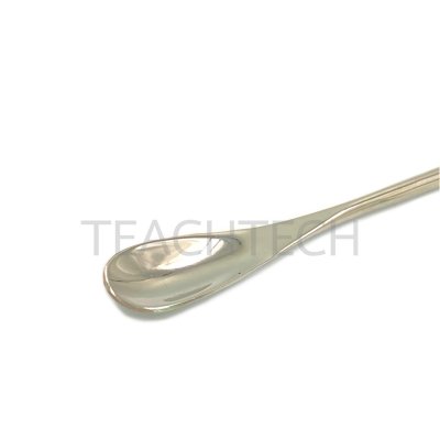 ช้อนตักสารสแตนเลส เบอร์ 10 ยาว 18 ซม. (ช้อนข้าง/พายข้าง)