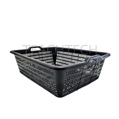 Plastic Storage Basket (41x54x17 cm)
