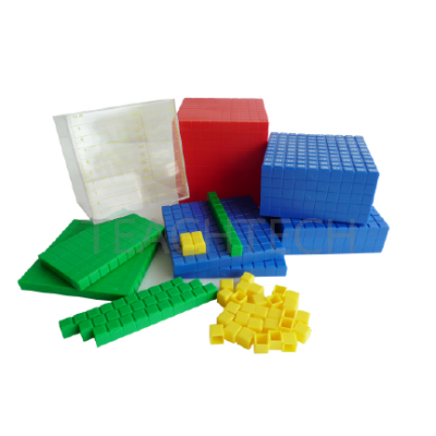 ตัวต่อจำนวนนับ 1-1000  ( 132 ชิ้น)