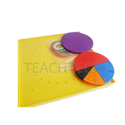 ชุดส่วนของวงกลมพร้อมกระดานตะปู (75 ชิ้น)