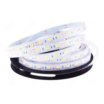 ไฟเส้น LED 14.4W/M 12VDC 6000K SMD5050 60LEDs/m IP67