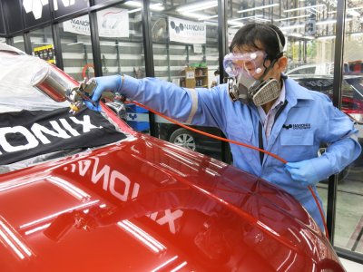 เคลือบแก้วเซรามิคระบบพ่น NANONIX CERAMIC 2K รถ กระบะ Isuzu Dmax