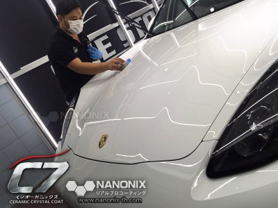 เคลือบแก้วเซรามิค C7 NANONIX - Ceramic Crystal Coating รถ Porsche