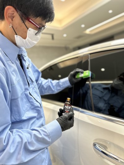 เคลือบแก้วกราฟีนเซรามิค NANONIX N10 รถ Mercedes-Benz C-Class