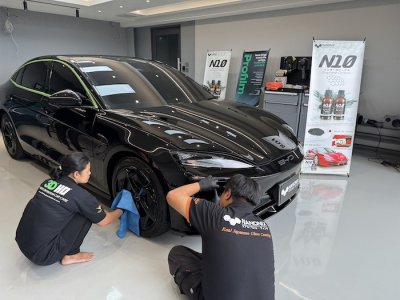 เคลือบแก้วรถไฟฟ้า BYD SEAL