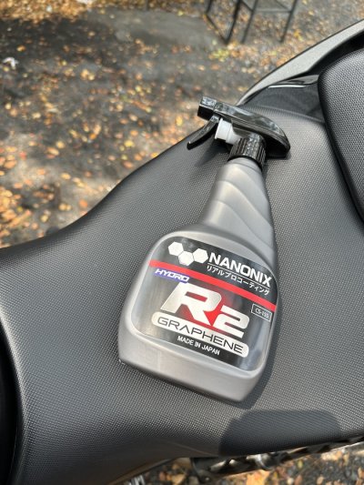 สเปรย์เคลือบแก้วสูตรกราฟีน NANONIX R2 รถ KAWASAKI