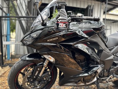 สเปรย์เคลือบแก้วสูตรกราฟีน NANONIX R2 รถ KAWASAKI