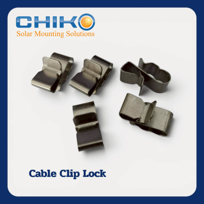 CHIKO คลิปล็อคสายไฟโซล่าเซลล์ Cable Clip Look
