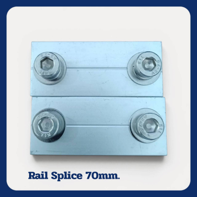 Rail Splice ตัวต่อรางอลูมิเนียม ขนาด 70mm.