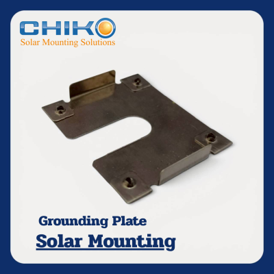 CHIKO | Ground Plate (Earth Plate) แผ่นกราวด์รองแผงโซล่าเซลล์