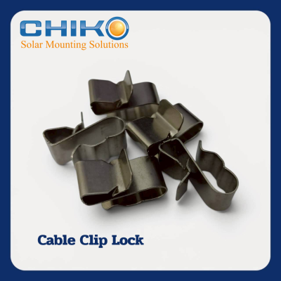 CHIKO คลิปล็อคสายไฟโซล่าเซลล์ Cable Clip Look