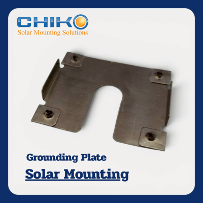 CHIKO | Ground Plate (Earth Plate) แผ่นกราวด์รองแผงโซล่าเซลล์