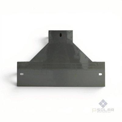 ข้อต่อสามทาง Wireway Horizontal Tee 3x4" 1.0mm. (พ่นเทา)