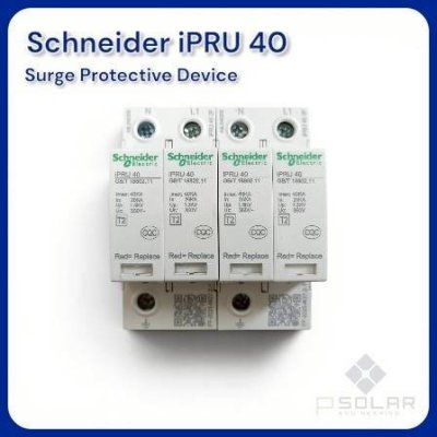 SPDอุปกรณ์ป้องกันไฟกระชากAC Schneider iPRU 40 2Pole
