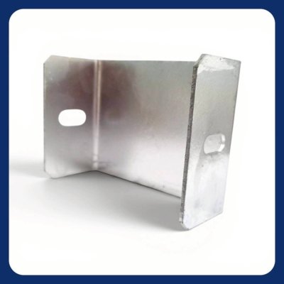 End Cap(แผ่นปิดหัวท้าย)Wireway ชุบกัลวาไนซ์(HDG) 3x4" หนา 2mm.