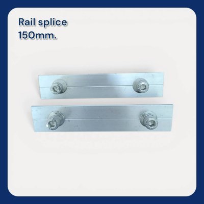 Rail Splice ตัวต่อรางอลูมิเนียม ขนาด 150mm.