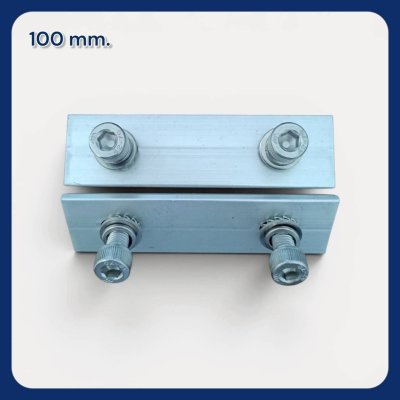 Rail Splice ตัวต่อรางอลูมิเนียม ขนาด 100mm.