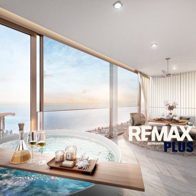 Vehha Hua Hin – Seaview Residences | 45.95 SQ.M. | Floor 23 | For Rent