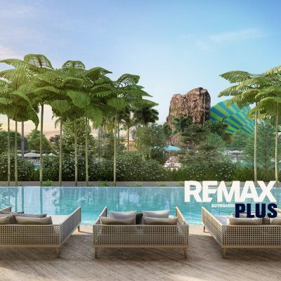 Vehha Hua Hin – Seaview Residences | 45.95 SQ.M. | Floor 23 | For Rent