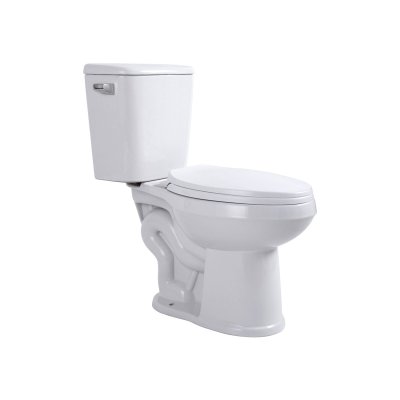 RASLAND สุขภัณฑ์สองชิ้น หน้ายาว กดข้าง 6 L [AQ 74444/9212-PR]