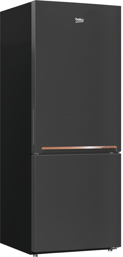 BEKO ตู้เย็น 2 ประตู ช่องแช่แข็งล่าง 14 คิว สีดำ [RCNT415I50VHFK]