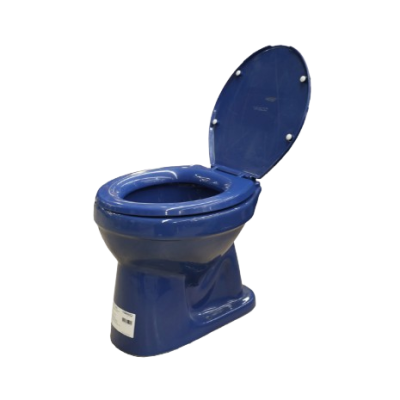 Nasco สุขภัณฑ์นั่งราบ ไดสตาร์ สีน้ำเงิน [NC-950-BA]
