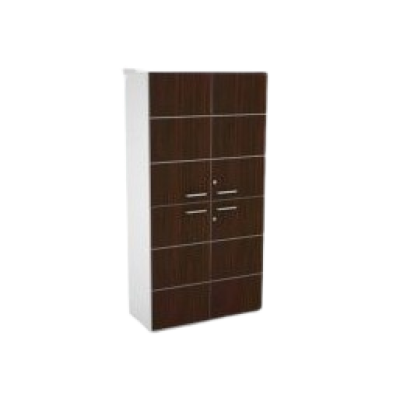 EXC ตู้วางของอเนกประสงค์ 80 ซม. บานเปิดเมลามีน [MC-805] โซลิค-กราไฟท์