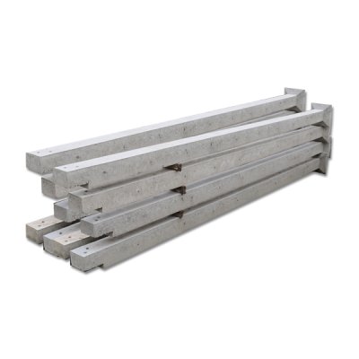 เสาบ้าน 4" x 4" x 4.0 ม. (8 ศอก) บ่าเดียว
