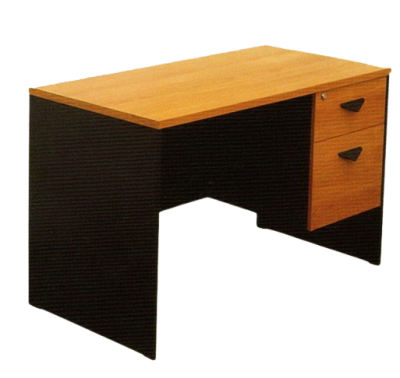 BESTA โต๊ะคอมพิวเตอร์ 120 ซม. เวอร์ชั่น (CT-0011) สีเชอรี่-ดำ
