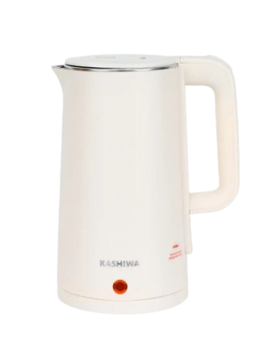 KASHIWA กาต้มน้ำไร้สาย 1.7 ลิตร สีครีม [EK-189]