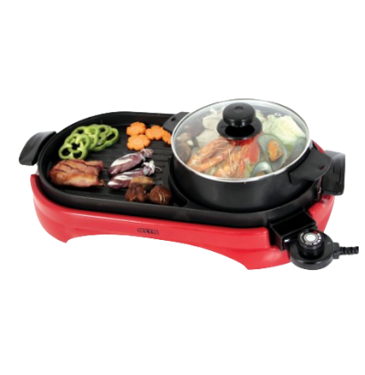 OTTO สุกี้บาร์บีคิว 1500 w. หม้อ 2 ลิตร [PG-165]